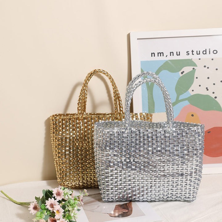 Handmade basket bag with innovative weaving technique Stornfield