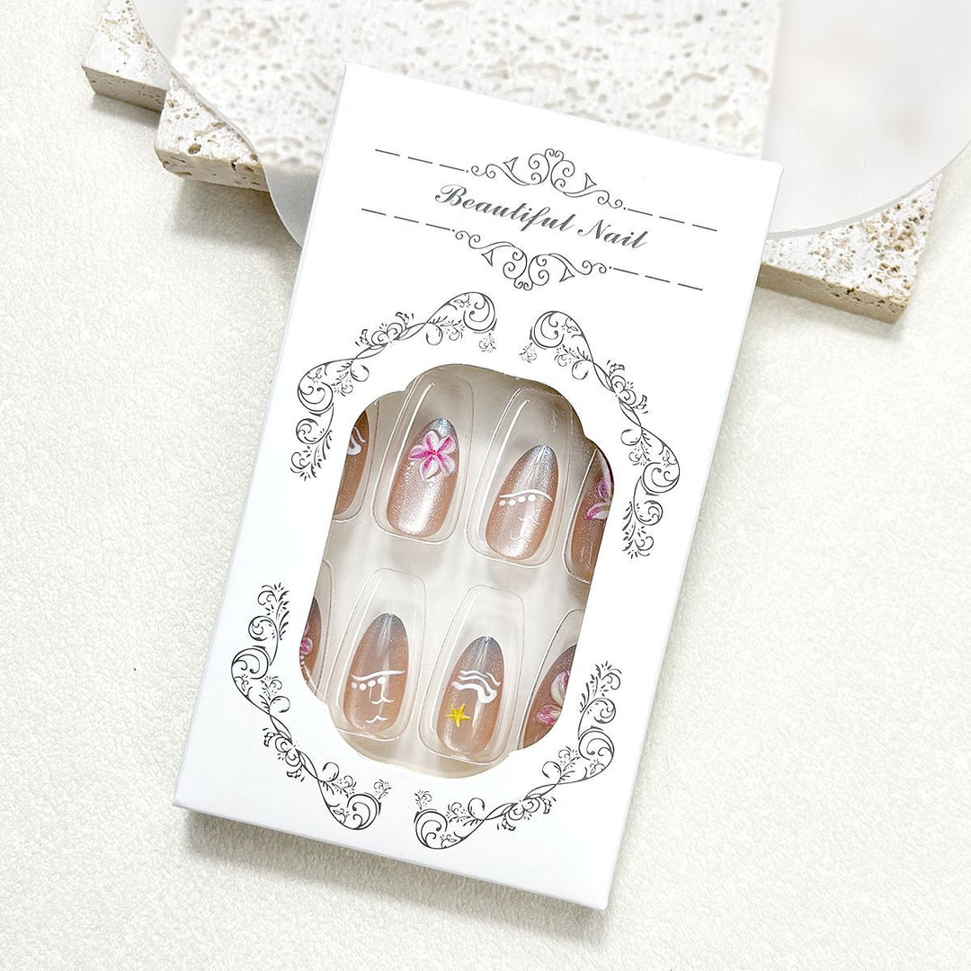Decorative Press-On Nail Design Stornfield