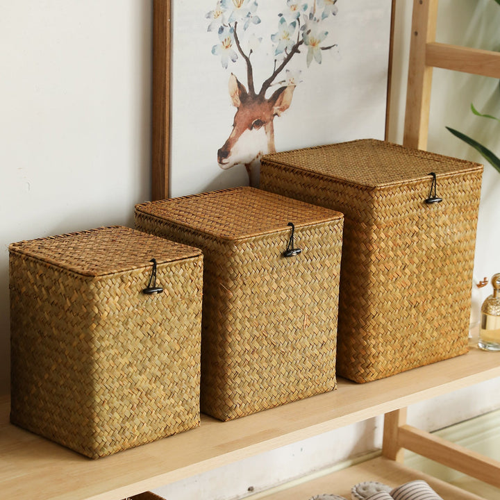 Square Woven Storage Chest Stornfield