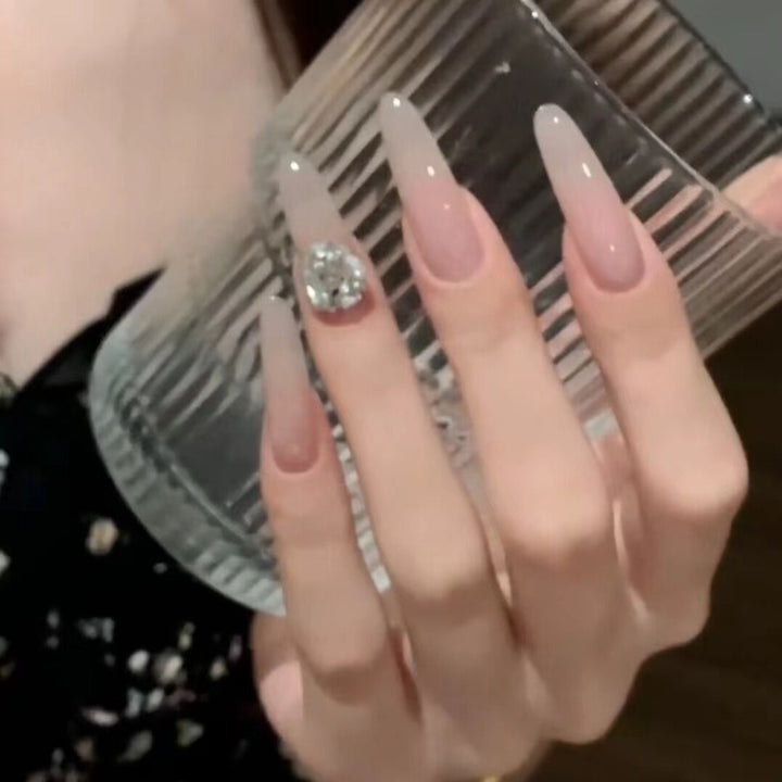 Ombre Stiletto Press-On Nail Extensions Stornfield