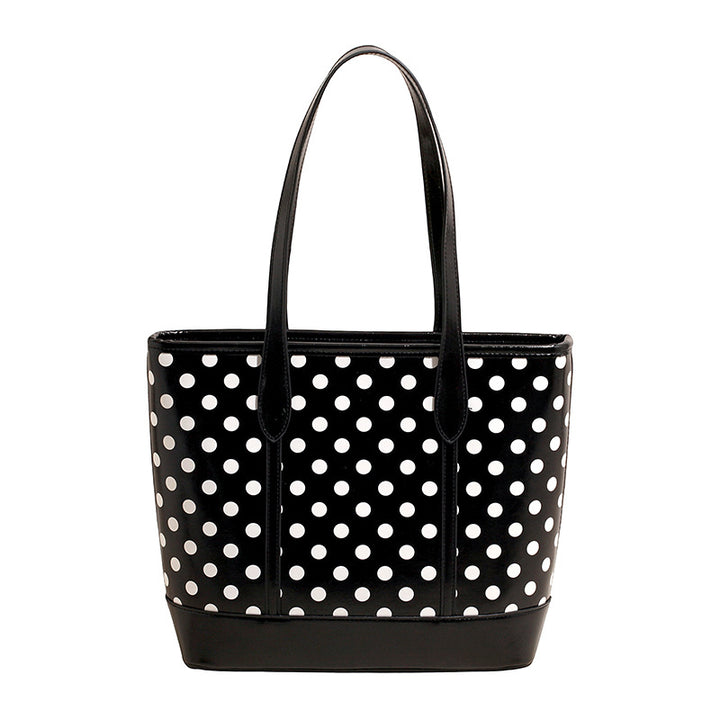 Polka Dot Print Casual Tote Stornfield