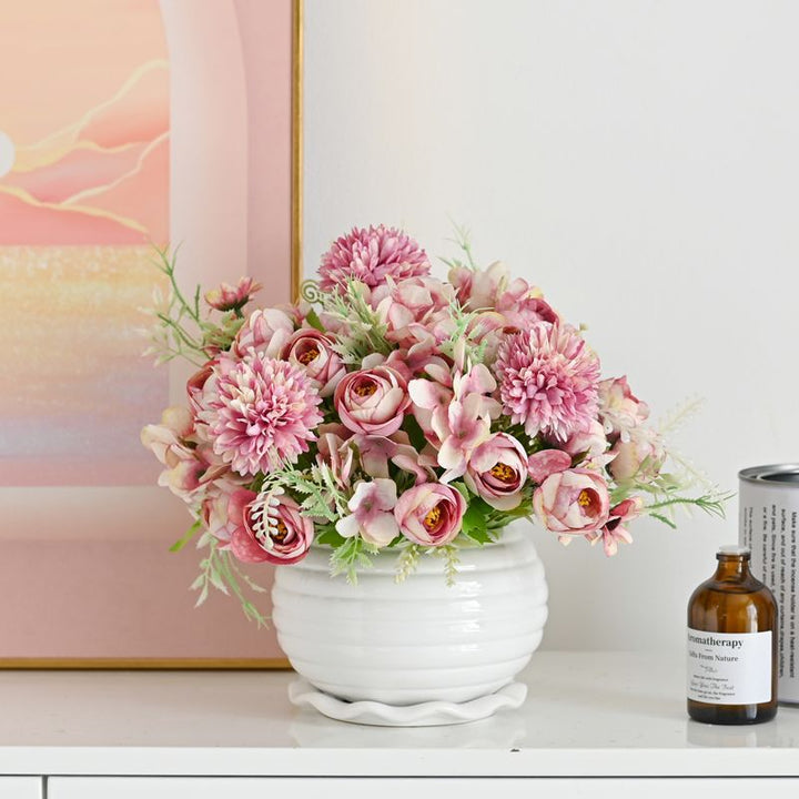 Vibrant Artificial Floral Arrangement