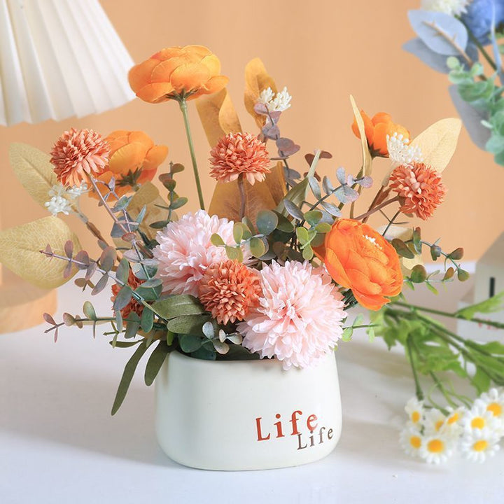 Lifelike Faux Greenery Plant Arrangement