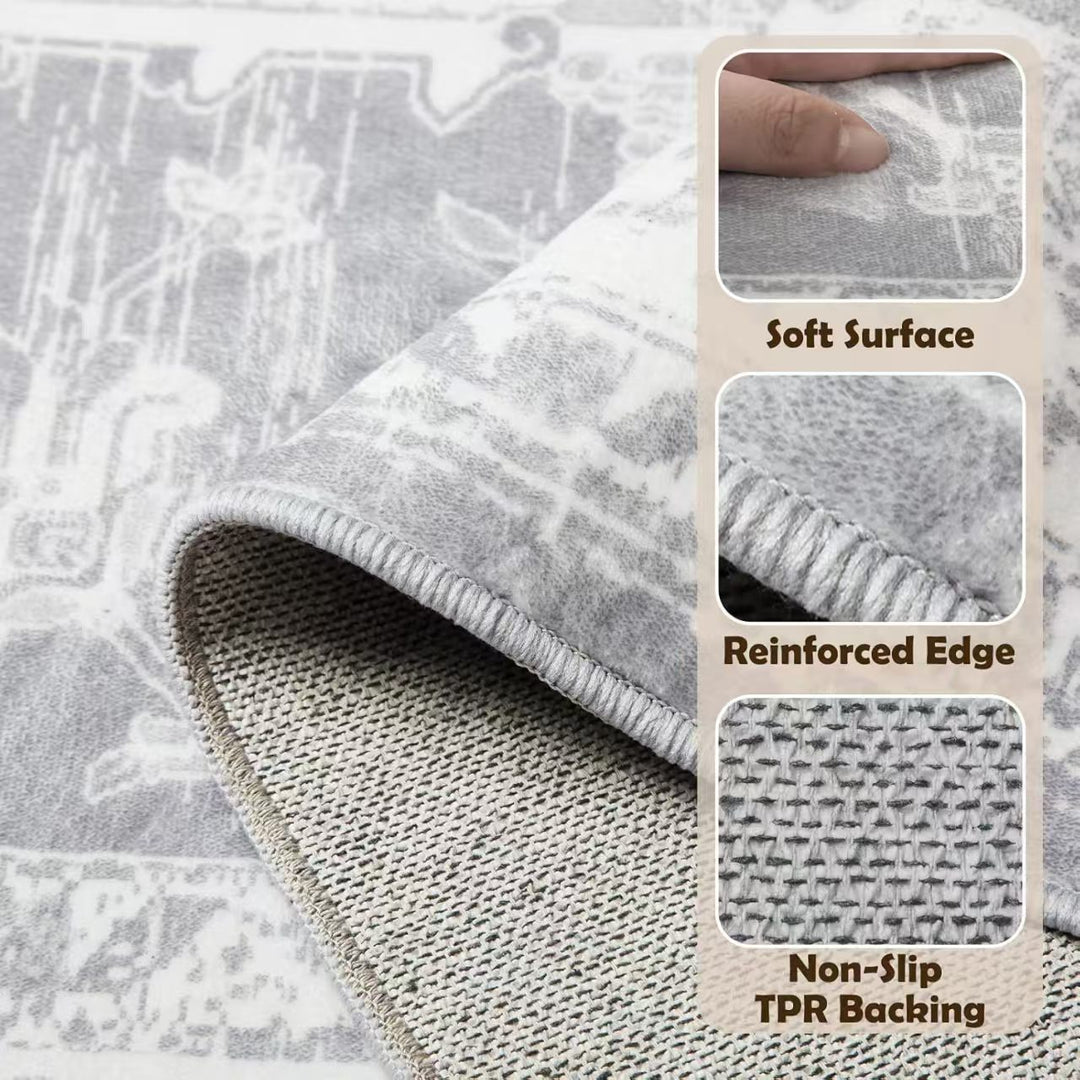 Elegant Floral Area Rug