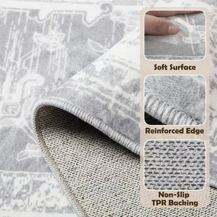 Artistic Geometric Pattern Area Rug