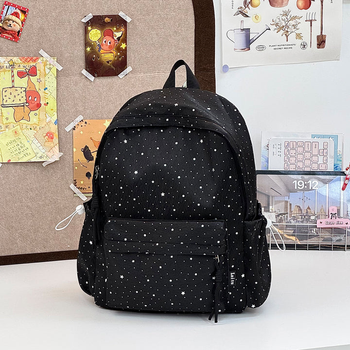 Stylish Multi-Pocket Casual Backpack with Cute Accents Stornfield