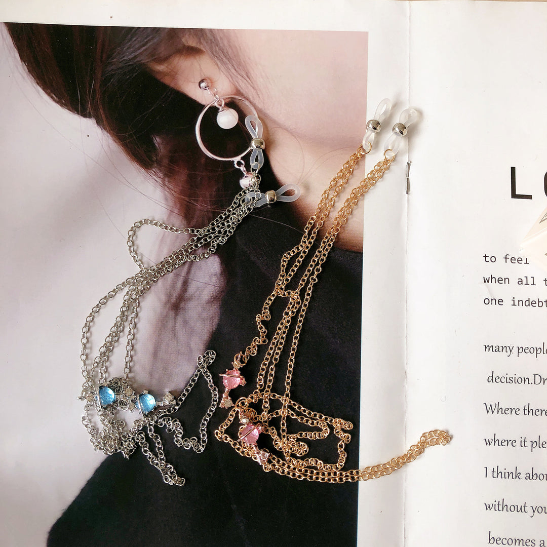 Elegant Dual-Tone Eyewear Chain Stornfield