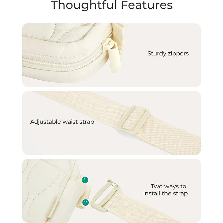 Fashionable quilted crossbody bag Stornfield