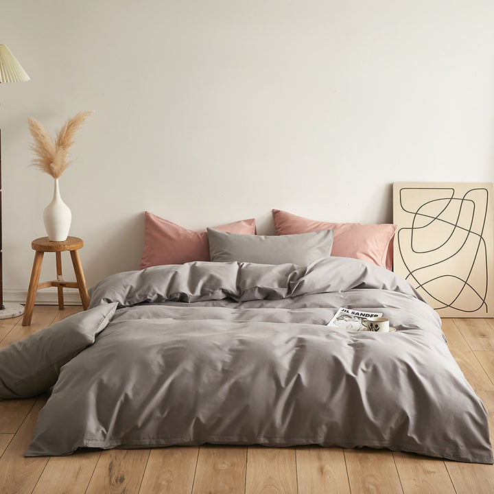 Luxurious cotton satin bedding set