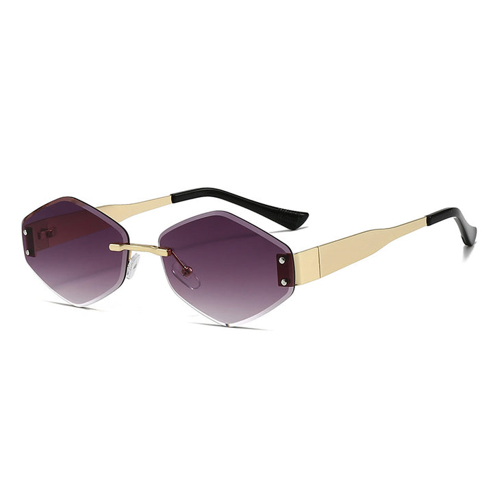 Women's fashionable sunglasses in trendy hexagon design Stornfield