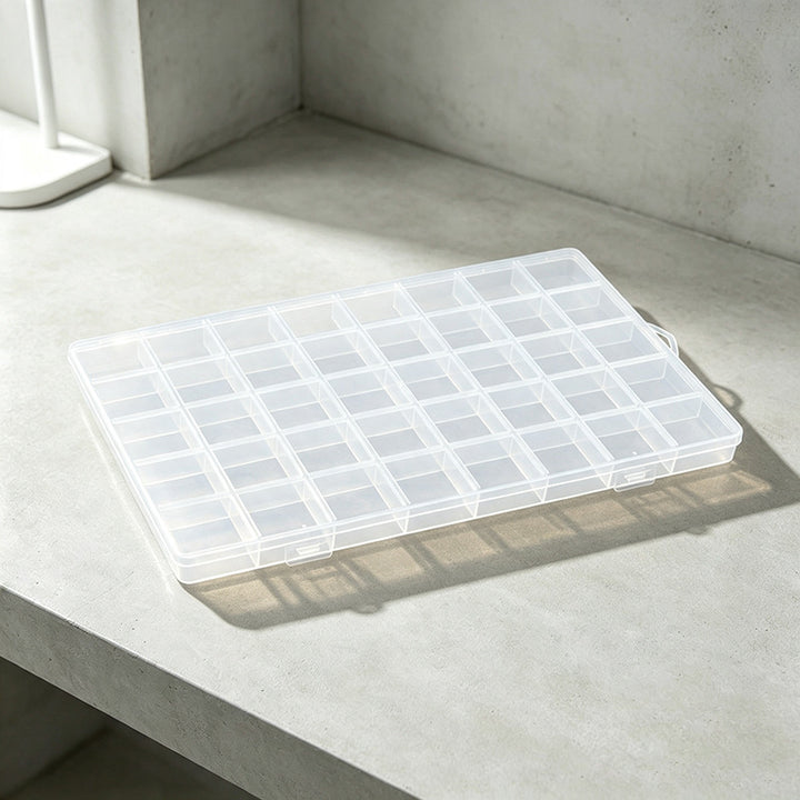 Multi-Compartment Storage Organizer with Secure Latch Stornfield