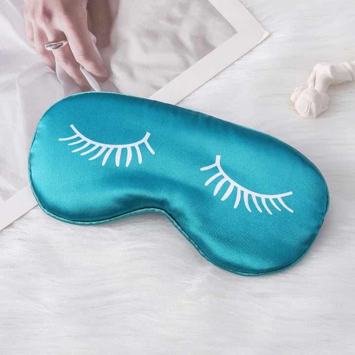 Women's nano silk eye mask with soft padded interior lining and elastic headband Stornfield
