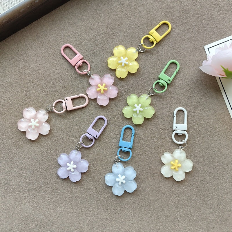 Key ring with flower motif Stornfield