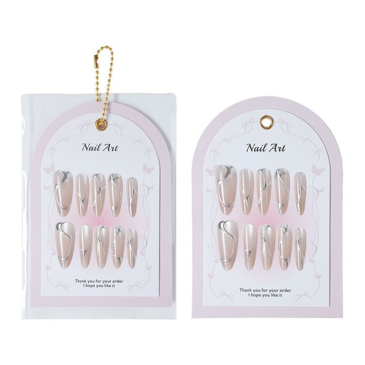 Elegant Abstract Art Press-On Nails Stornfield