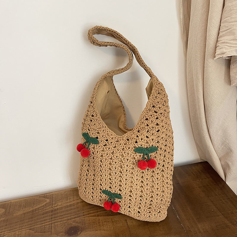 Stylish Crochet Shoulder Bag