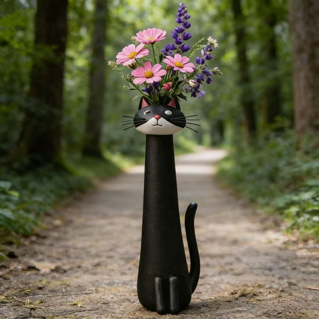 Decorative cat figurine in elegant style Stornfield