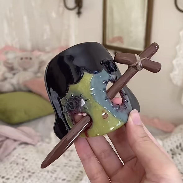 Decorative chopstick holder in bat design Stornfield