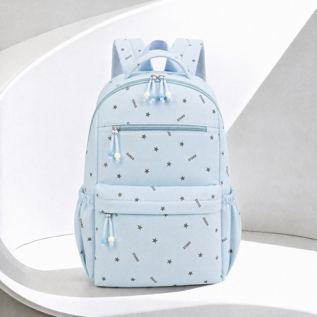 Stylish Star-Patterned Everyday Backpack Stornfield
