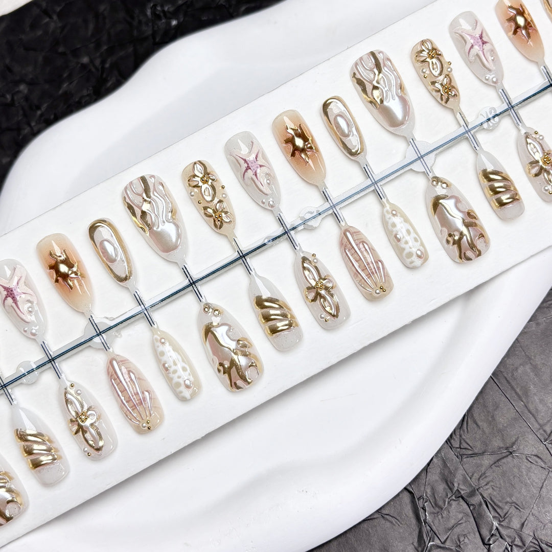 Decorative Press-On Nail Collection
