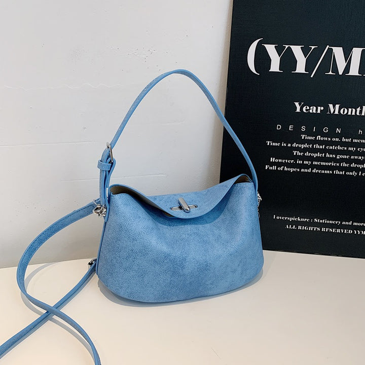 Elegant Soft-Suede Shoulder Bag Stornfield