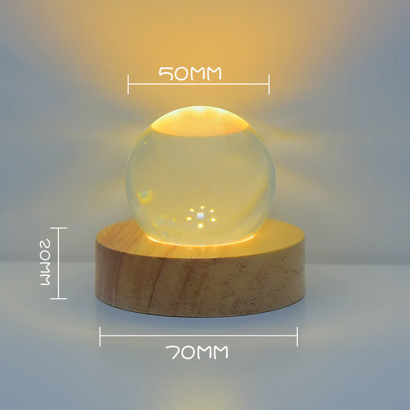 Galaxy-Themed Decorative Table Lamp