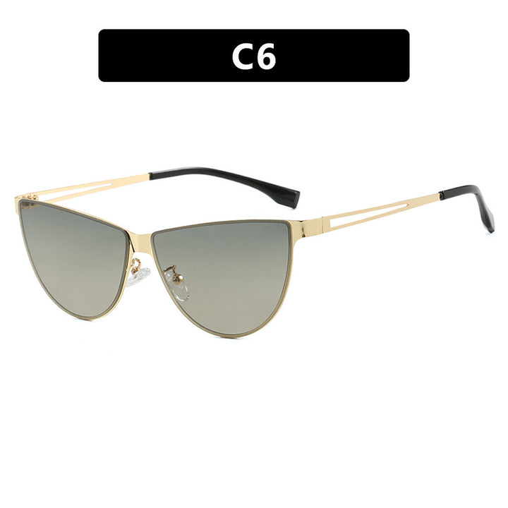 Women's Cat-Eye Sunglasses with Stylish Metal Frame and Protective UV Filter Stornfield