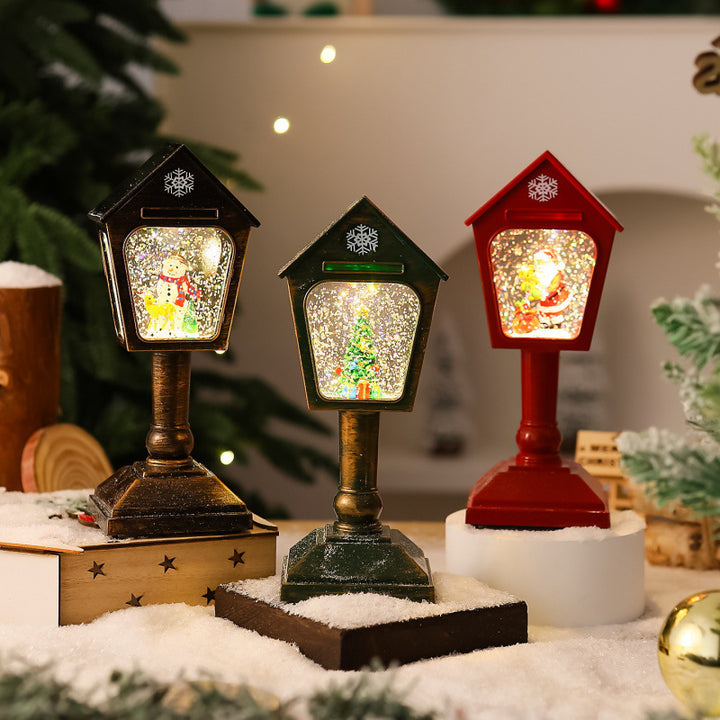 Illuminated Christmas lantern Stornfield