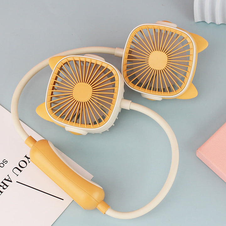 Women's Portable Neck Fan with Flexible Mounting System Stornfield