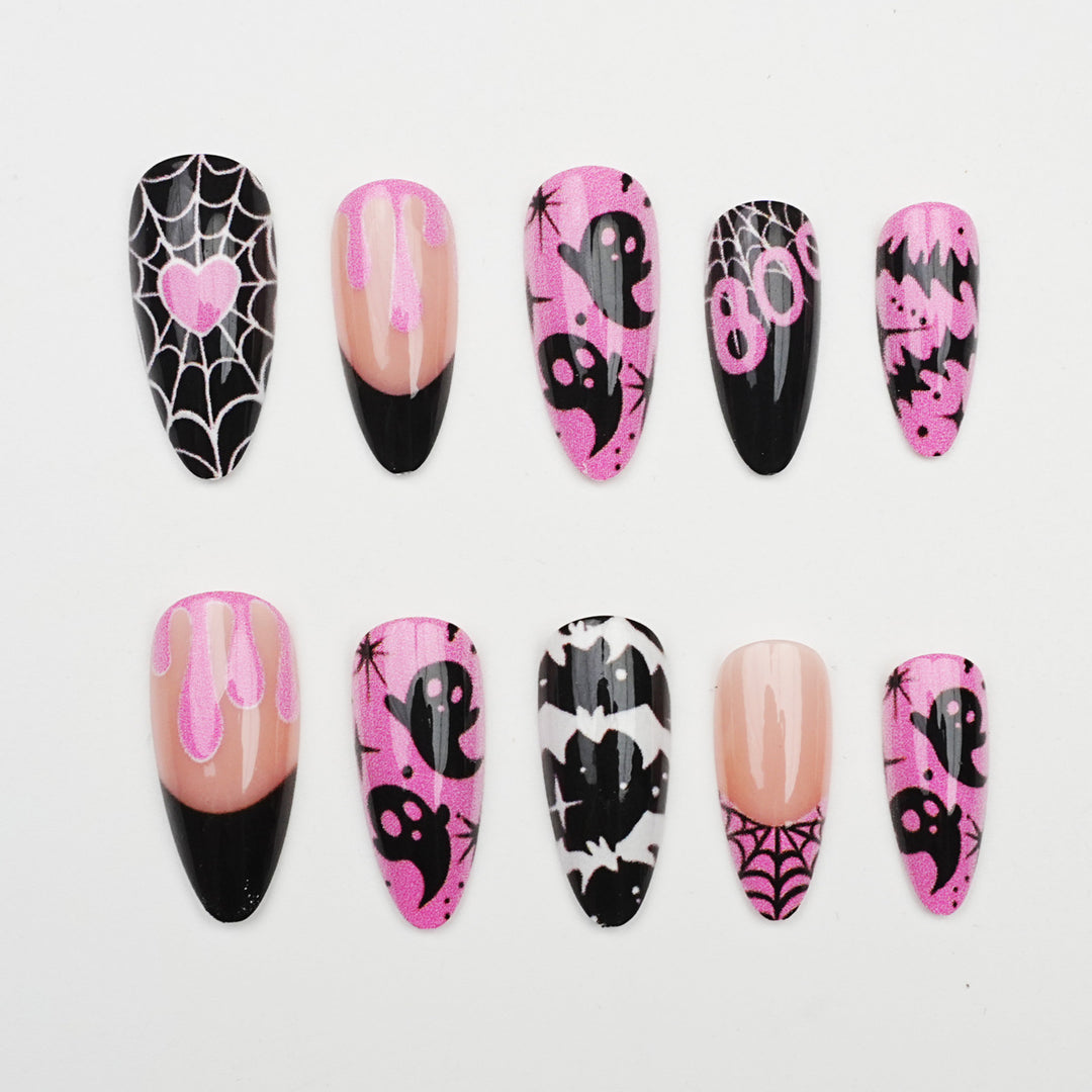 Halloween-Themed Press-On Nail Set