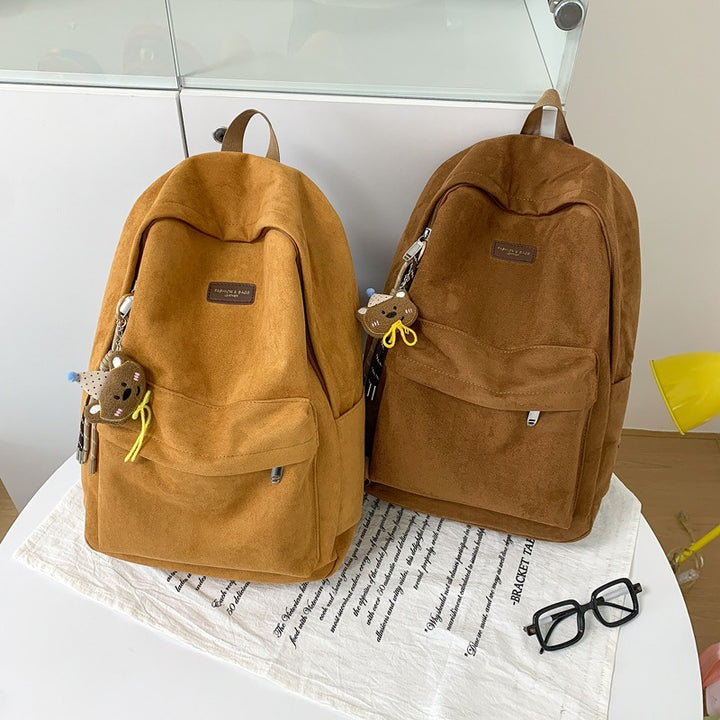 Stylish Suede Backpack Stornfield