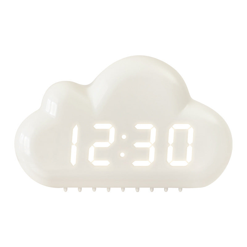 Cloud Clock with Digital LED Display Stornfield