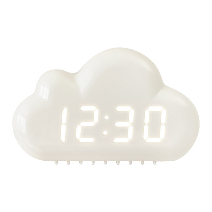 Cloud Clock with Digital LED Display Stornfield