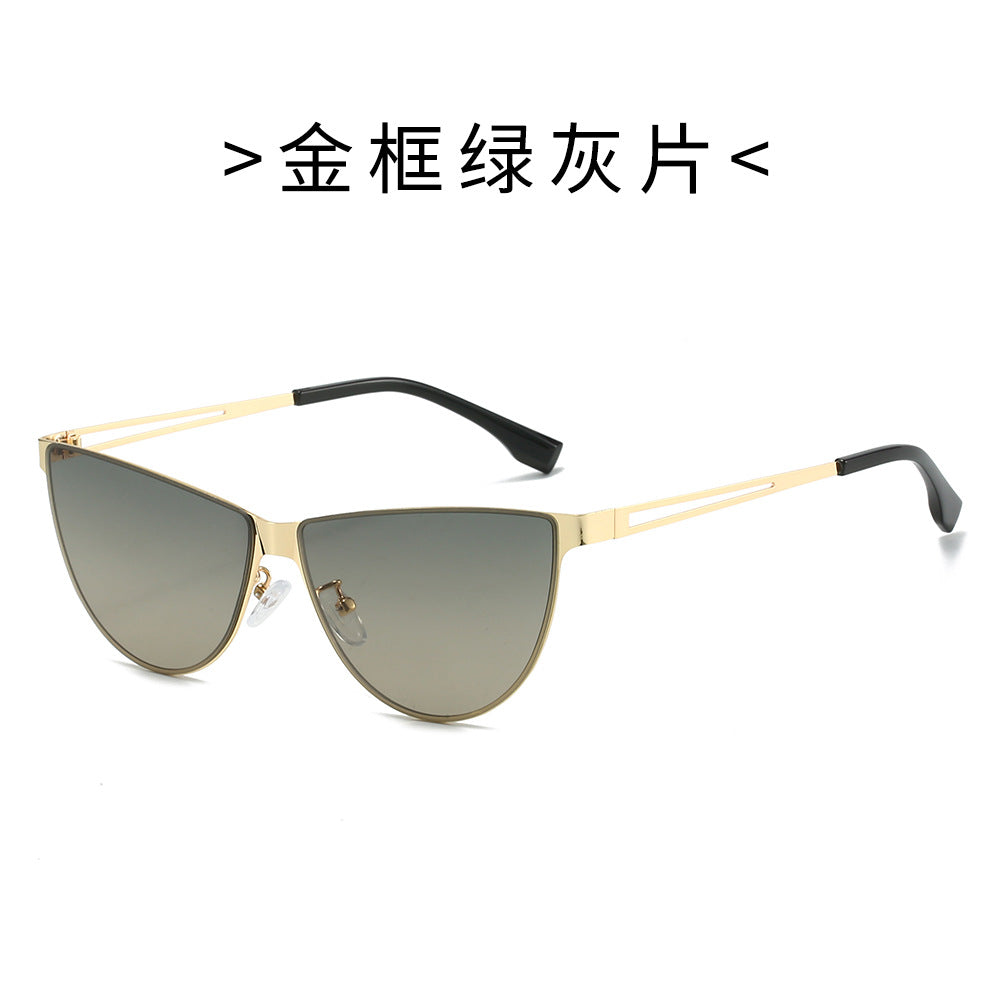 Women’s Fashion Cat-Eye Sunglasses with Elegant Metal Frame Stornfield