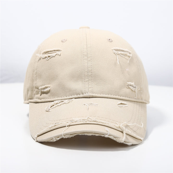 Men's Distressed Classic Cotton Baseball Cap Stornfield