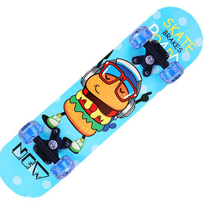 Girls' Cartoon Character Mini Skateboard Stornfield