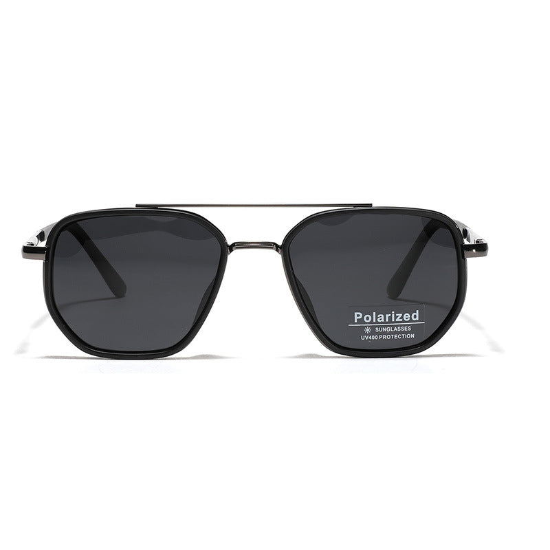 Women's Square Sunglasses with Polarized Lenses and Elegant Metal Frame Stornfield