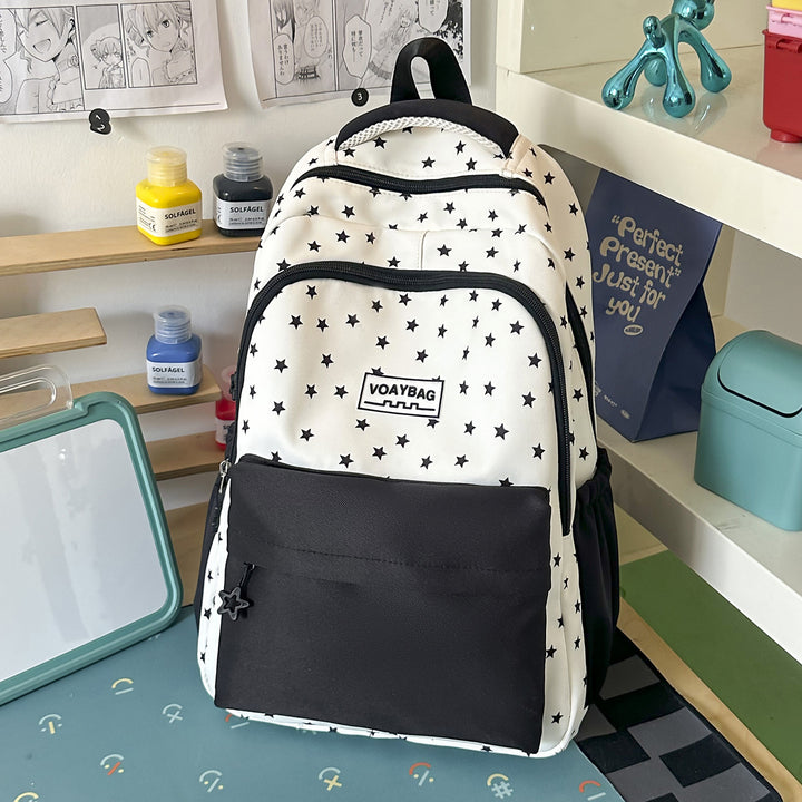 Star-Emblazoned School Backpack Stornfield