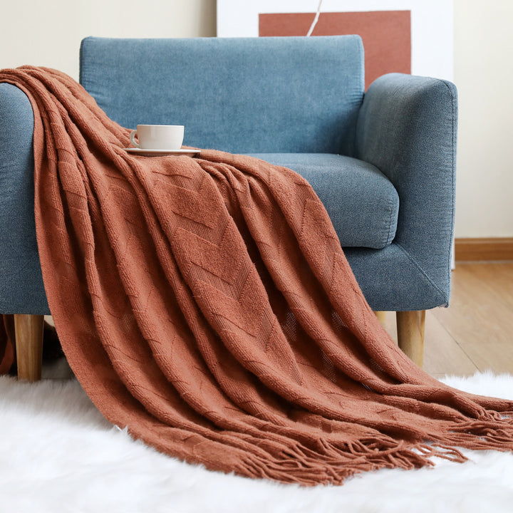Ladies' throw blanket Stornfield