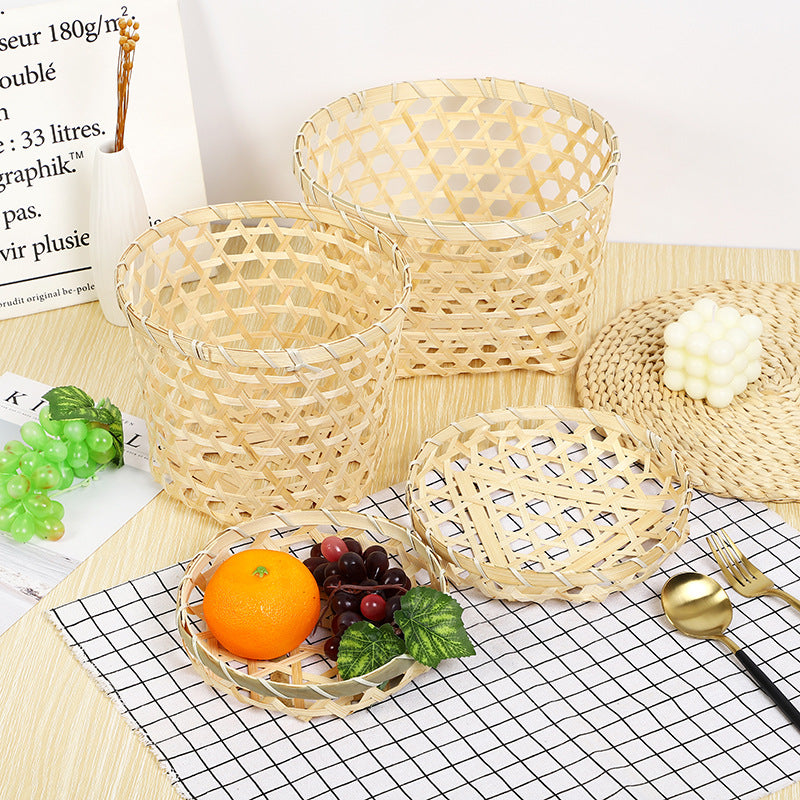 Decorative Handwoven Serving Tray Stornfield