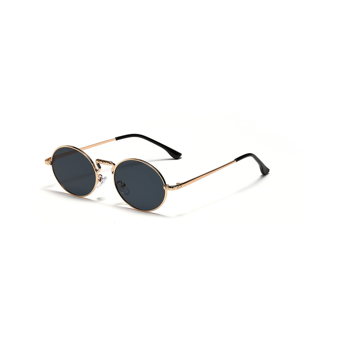 Ladies round fashionable sunglasses Stornfield