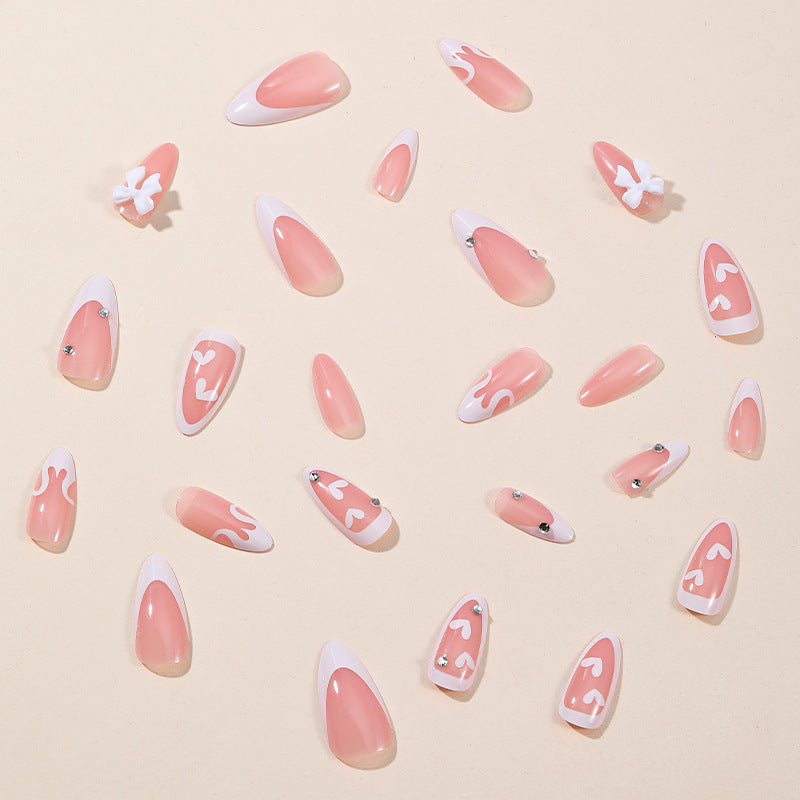 Heart-Inspired 3D Nail Art Design Stornfield