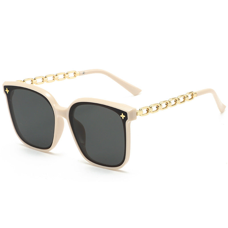 Ladies Designer Sunglasses with Elegant Chain Links Stornfield
