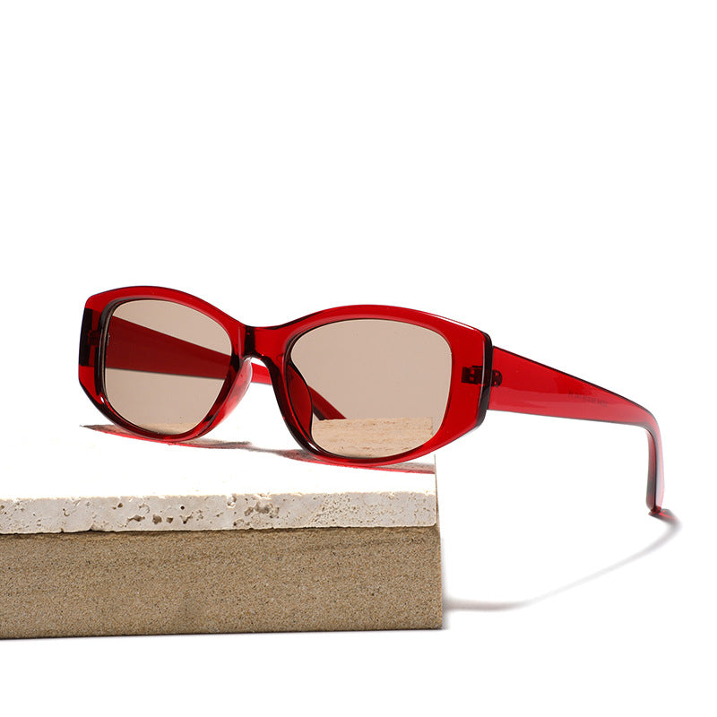 Ladies fashionable cat eye sunglasses with holographic design Stornfield