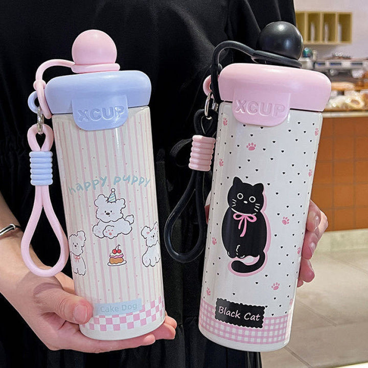 Women's Creative Water Bottle with Animal Design Stornfield