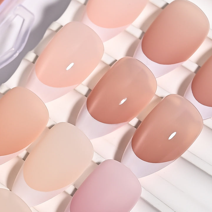 Premium Full Coverage Gel Nail Tips Set