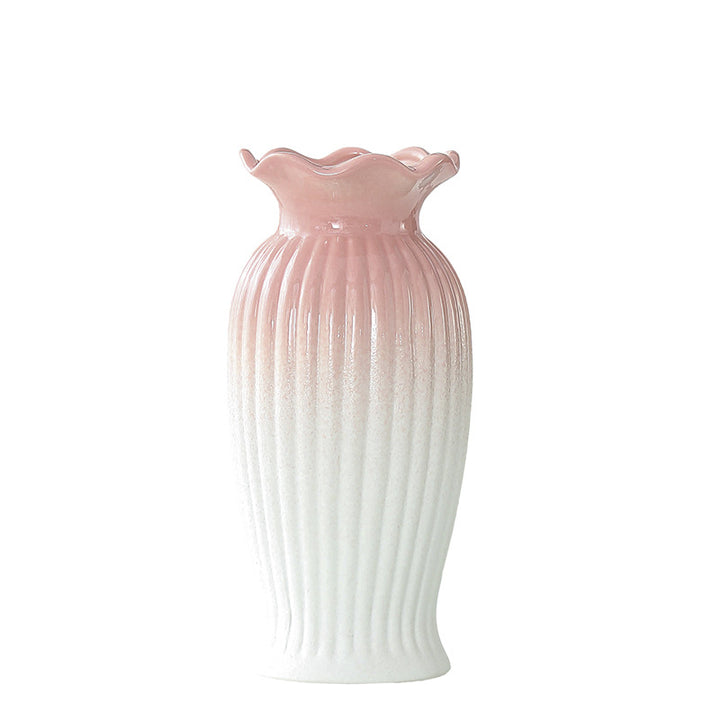 Elegant Floral Design Ceramic Vase Stornfeild