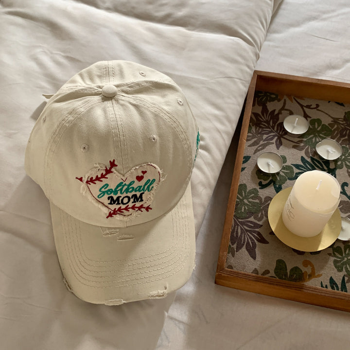 Women's Embroidered Softball Mom Cap Stornfield