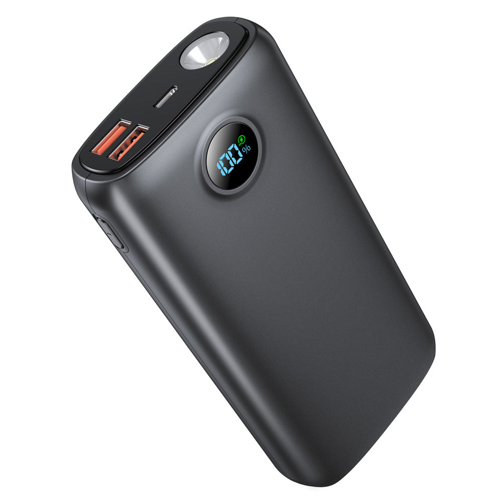 Portable power bank with digital LED display and flashlight function Stornfield