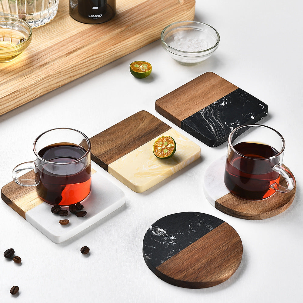 High-quality serving board made of wood and concrete Stornfield