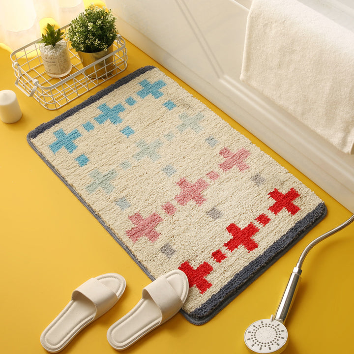 Plush Decorative Bath Mat